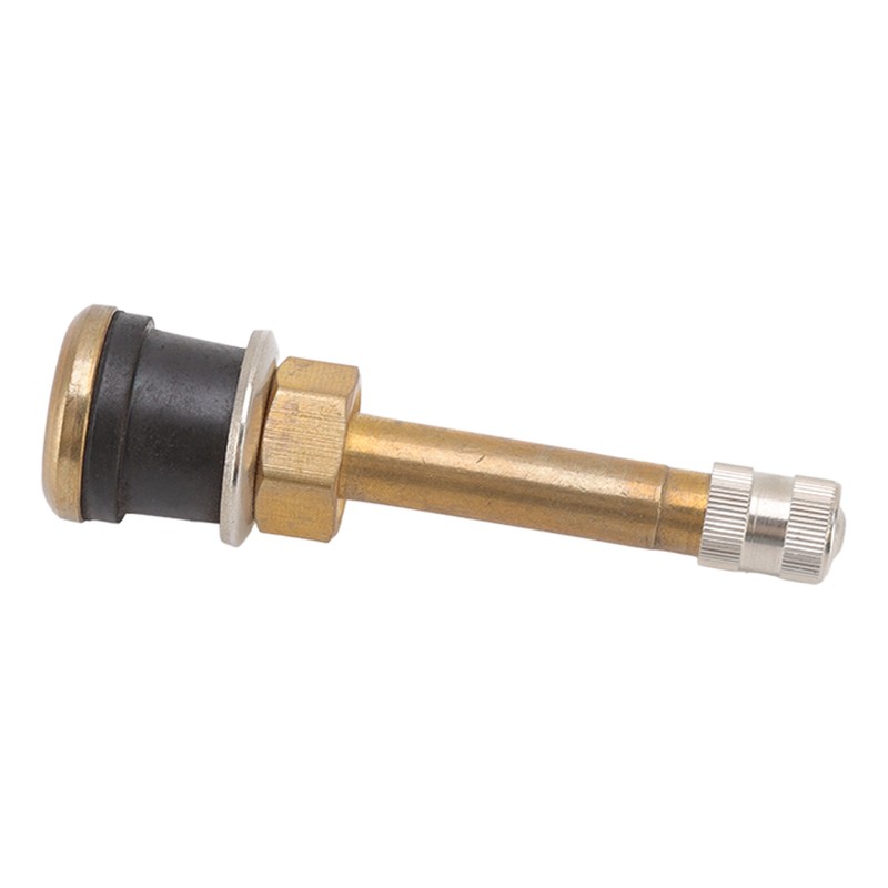 10 Pcs Valve Stems Straight Brass Heavy Duty Clamp in