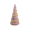 December Diamonds Cotton Candy Land 19" Pink Candy Swirl Cone