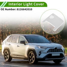 HOPESPANNER No.8126642010 Interior Light Cover for Toyota RAV4 2006-2012 Clear Front Right Roof Dome Map Reading Light Cover Lamp Lens Plastic 1pc