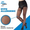 Made in USA - Sheer Compression Support Pantyhose for Women