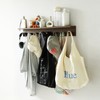XAOHOME Entryway Coat Rack Hooks with Shelf, Sturdy Wooden Floating