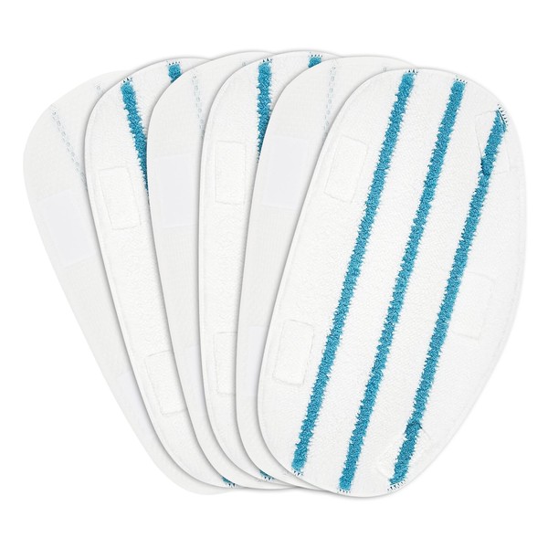 6 Pack Pur Steam Mop Pads – Compatible for PurSteam