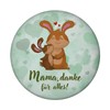Mama, Danke für Alles Magnet Round with Bottle Opener Round