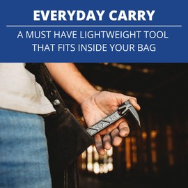 Boss Hammer 5 oz. Boss Trim Paw Titanium Multi-Function 9" Professional Carpentry Tool, Lightweight, Durable, Nail Puller, Hex Wrench - Made in the USA - BTPTI