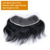 RESHE Frontal Hairpiece For Men Full Swiss Lace Frontal Hairpiece