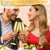 Yinder 12 Pcs Gold Champagne Flutes Bulk 8.5 oz Gold