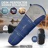 NORDBÄR® Sleeping Bag 3 Seasons & Summer Ultralight (750 g