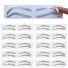 Permanent Makeup Eyebrow Auxiliary Stickers,Airbrush Brow Stickers Stencils Shape Tape,Brow
