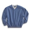 White Bear Clothing Co. Microfiber Windshirt Style 5150 Atlantic Blue/Ivory