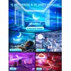 Northern Lights Projector,180 Lighting Modes Galaxy Projector for Bedroom,15 White
