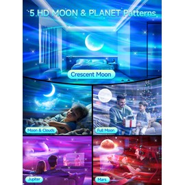 Northern Lights Projector,180 Lighting Modes Galaxy Projector for Bedroom,15 White Noise&Bluetooth Galaxy Projector for Bedroom,Remote+Timer Moon Star Projector Galaxy Light Projector,Christmas Gifts