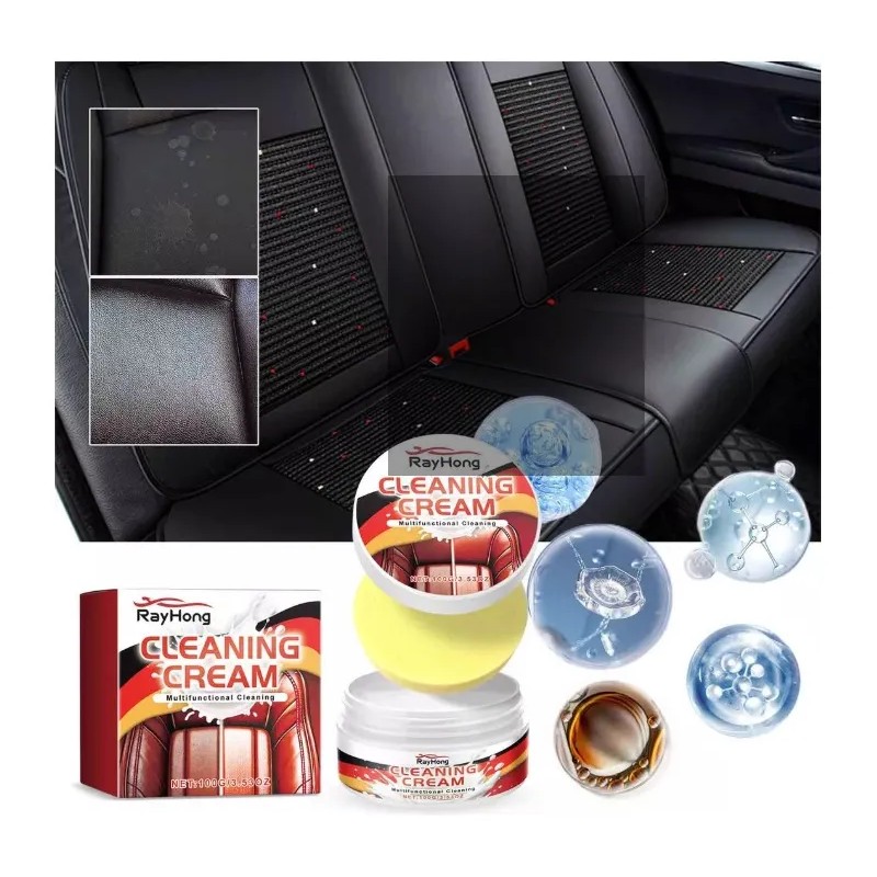 Ray Crema Limpiadora De Asientos Piel, Cuero, Salas, Bolsas