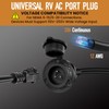 20A 125V Heavy-Duty AC Port Plug RV Shore Power Inlet