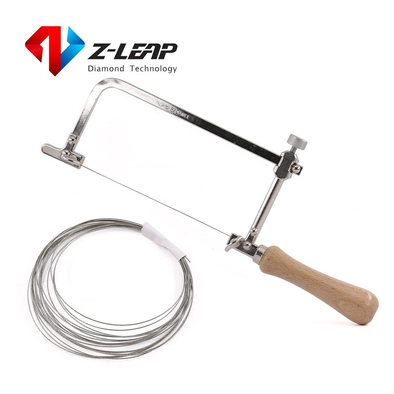 Z-LEAP 1PC Wire Saw Frame Coping Saw Steel Frame with