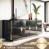 Wobekuy Pack of 2 Cabinet Handles Gold Handles for Kitchen