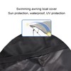 Alomejor Bimini Top Cover, Boat Canopy, Sunshade, Waterproof Replacement Cover