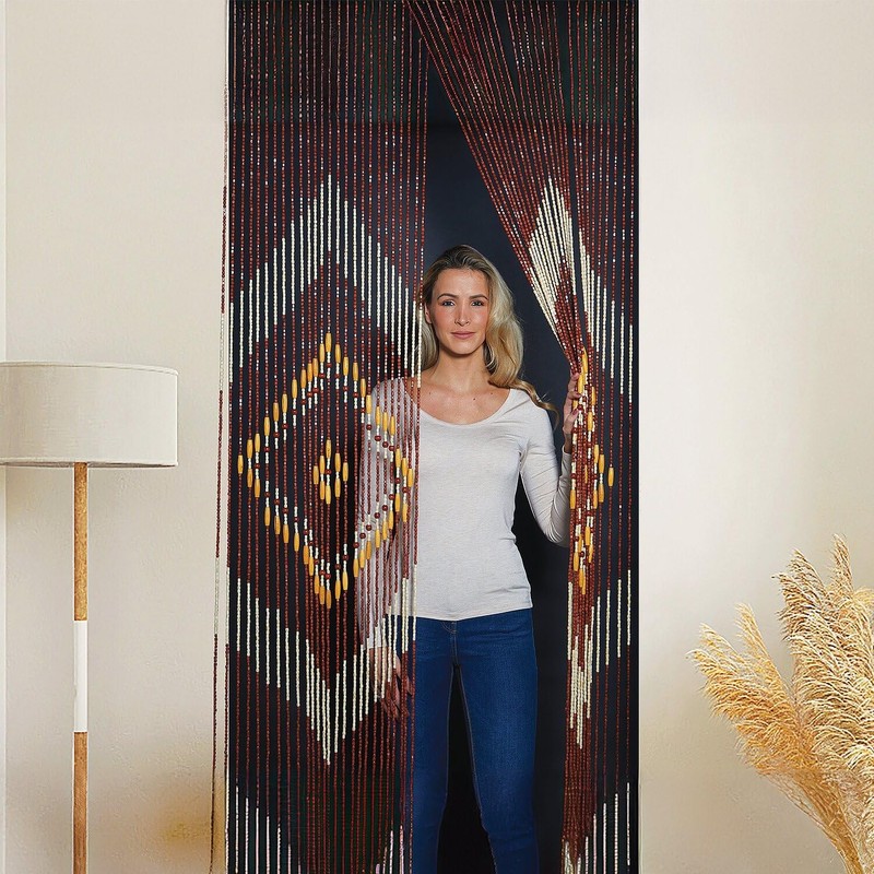 Coopers of Stortford Bamboo Curtain (Diamond)