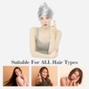 Toalla de satén para el cabello, toalla de pelo súper