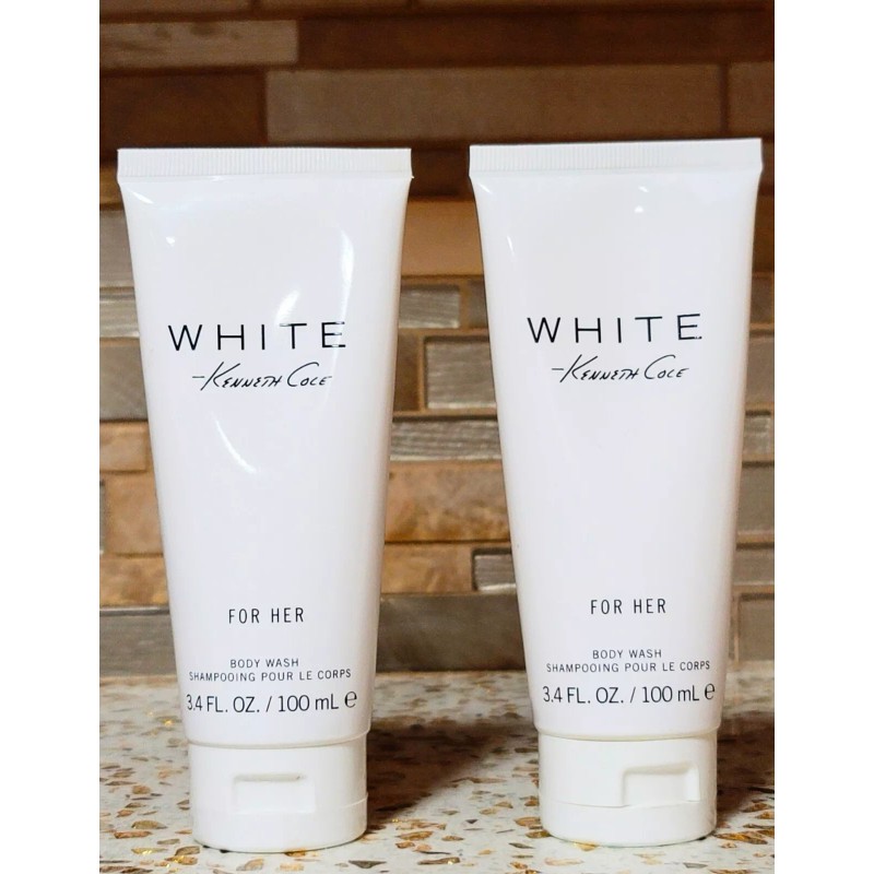 KENNETH COLE WHITE FOR HER 100ml 3.4 oz Each TUBE