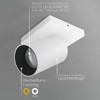 SSC-LUXon ALVO 1 Wall Spotlight Ceiling Spotlight in White and