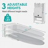 Zoes Homeware Wall Mounted Ironing Board, 180 Rotation, Space-Saving Fold
