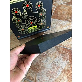 Replacement Ballistic Rubber Panel for All STS Bullet Traps with 12" x 18" face