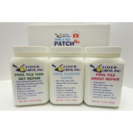Sider Pool Plaster and Pool Tile Repair Combo Pack