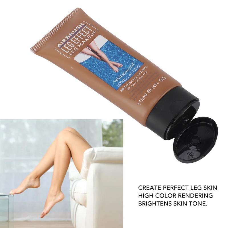 Leg Makeup Lotion 118ml Waterproof Long Lasting Full Coverage Lightweight
