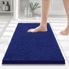 Smiry Luxury Chenille Bath Rug 24''x16'', Extra Soft and Absorbent