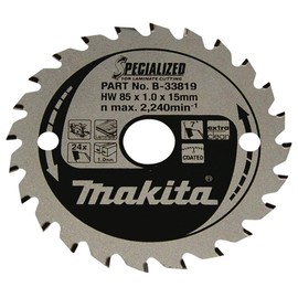 Makita Specialized B-33635 Saw Blade, 136 x 20 x 1 mm, 36 Teeth