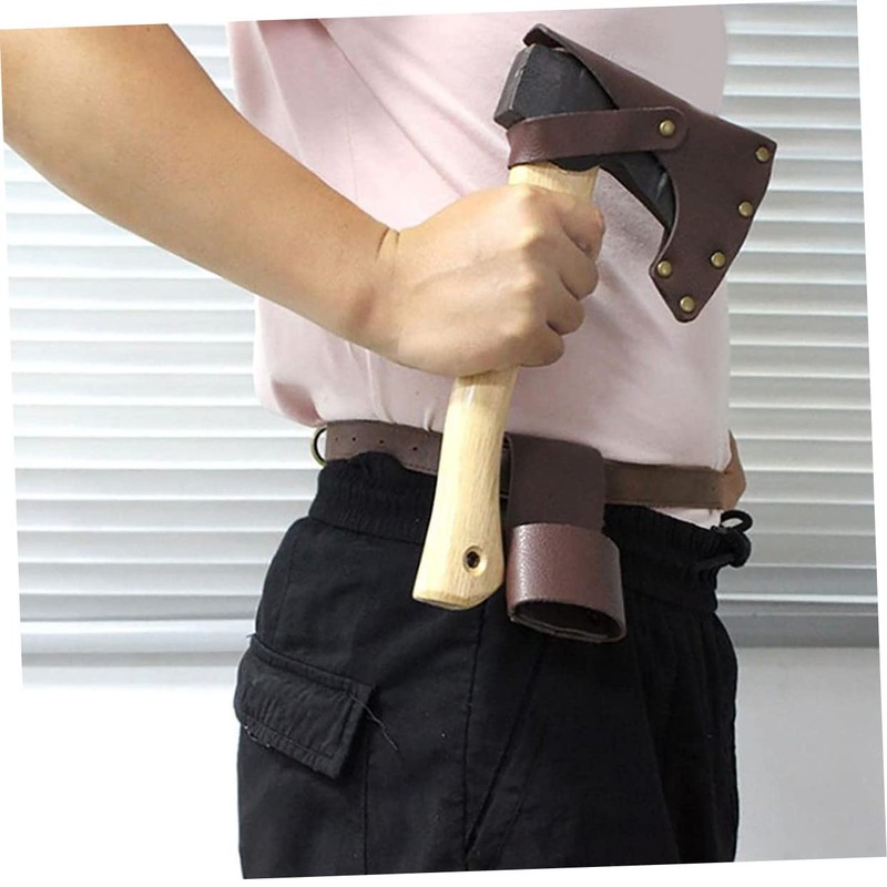 Kisangel 5 Sets Axe Cover Protective Case for Camping Axe