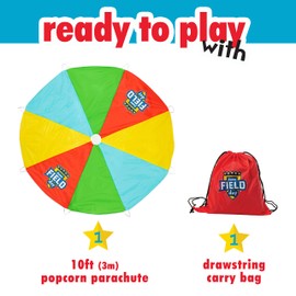 Franklin Sports 10ft Popcorn Parachute