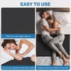 Grounding Mat for Bed King Size-PU Leather Earthing Pad for
