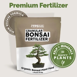 Granular Bonsai Fertilizer – Slow Release Plant Food for Compact Growth & Healthy Foliage, 16 oz