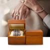 Oirlv Wooden Watch Box Elegant Watch Organiser Case for Birthday