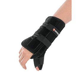 Apollo Wrist Brace with Thumb Spica by Breg, 8” or 10” Length (Right Wrist, 8" Length)