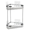 Tatay Krom Shower Shelf 2 Heights 100% Stainless Steel Brass