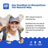 NATPAT BuzzPatch Mosquito Patches for Adults - Plant-Based Mosquito Patches,