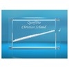 3D Glass Cuboid | Flute with Desired Name | Flute