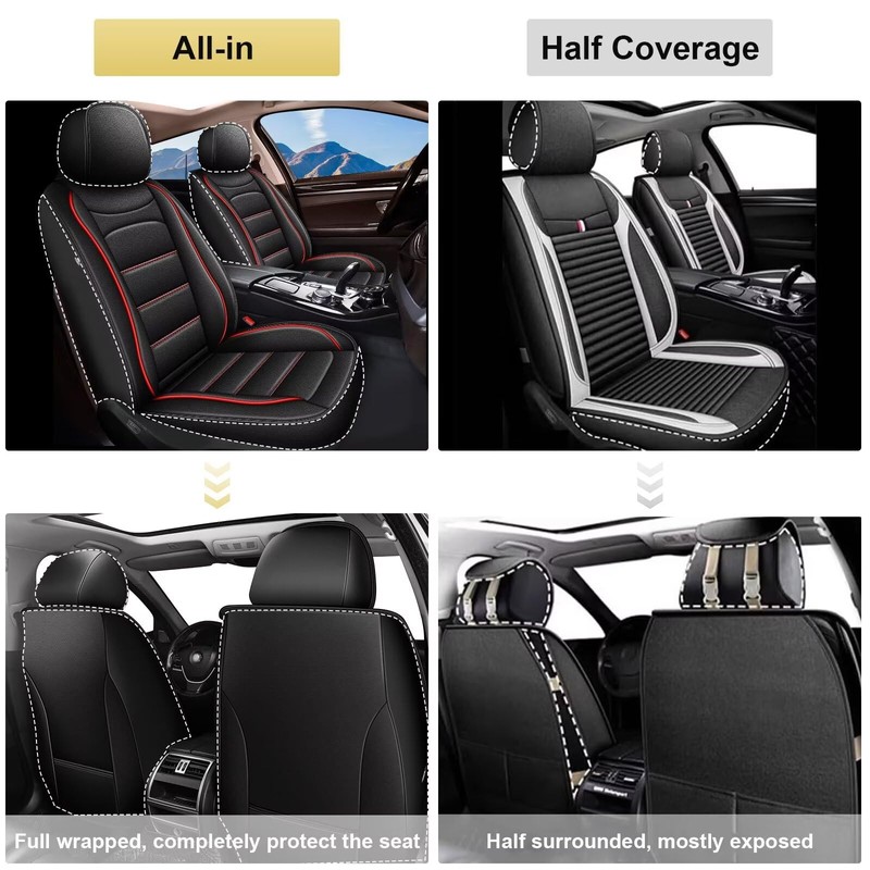 IKABEVEM Car Seat Covers Fit for GMC Canyon 2015-2024 2025: