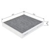Bosch R5502 Cabin Air Filter with Activated Carbon