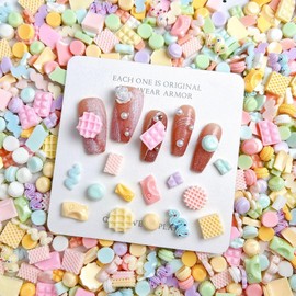 110Pcs Slime Charms Food Cute Set and Fruit Cute Set - Mixed Lot Assorted Food Resin Flatback Cute Sets for DIY Crafts Making,Decorations,Scrapbooking,Embellishments,Hair Clip A