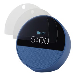 Elecom AISWESP1FLFTHDW [echo spot 2024 Release] Protective Film, High Definition, Anti-Glare, Anti-Glare, Anti-Fingerprint, Easy to Apply, Repositionable, Pack of 2