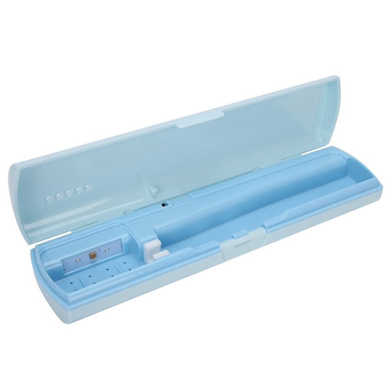 UVC Toothbrush Case LED Storage Box Cleaning USB Rechargeable Toothbrush