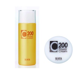 Sarasia C200 Power Lotion S Original Set of Vitamin C Derivatives, Lotion, 5.3 fl oz (150 ml) + Bonus 0.4 fl oz (10 ml)