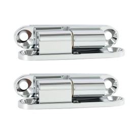 Pack of 2 Door Hinges, Door Hinge Renovation Tape, Removable, Door Hinge Made of Zinc Alloy, Robust Window Hinges for Room Doors, Wooden Doors, Cabinet Doors, Exterior Doors, Garden Gate, Furniture