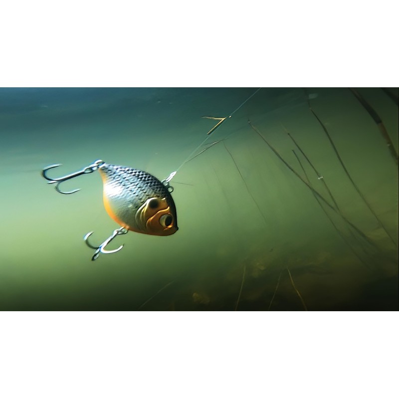 Lurefans Crankbait DK5 Ghost Perch #28