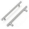 Knobonly 30 Pack Cabinet Pulls, Brushed Nickel Cabinet Handles, 6-1/4