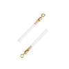 50pcs Float Waggler Adaptors Copper Fishing Swivel Head With Tube