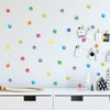 Wajade 60 PCS Colorful Dots Wall Stickers Round Circle Wall